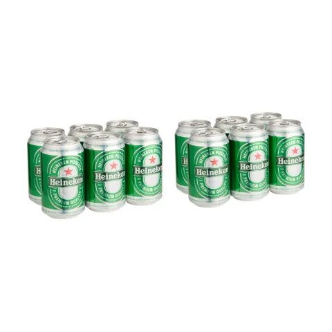 Heineken blikjes 12x 0.33
