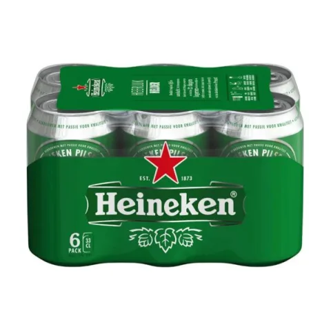 Heineken blikjes 6x 0.33